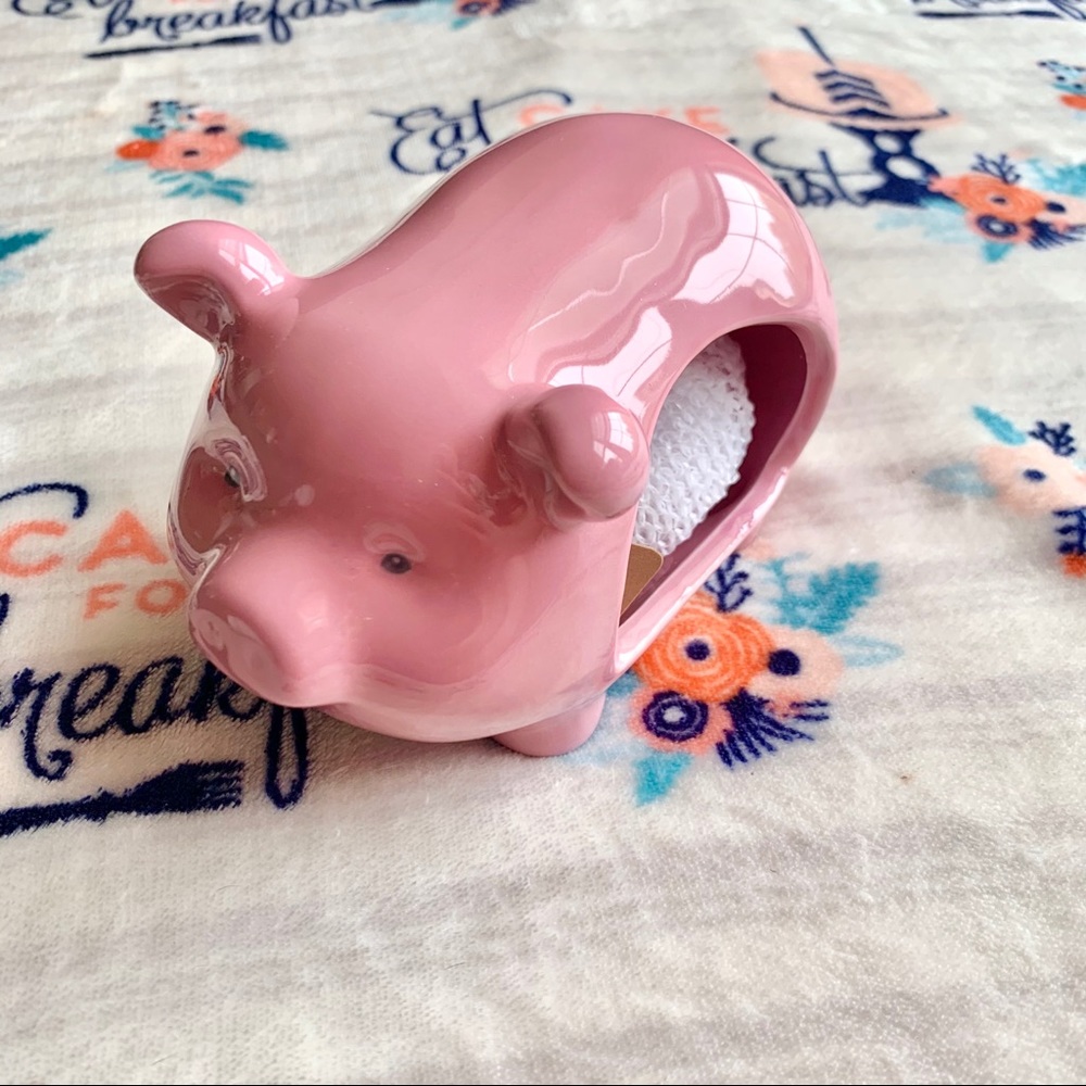1 LEFT! 🐷 Farmhouse Pig Kitchen Sponge Holder 🐷 - Picture 7 of 7